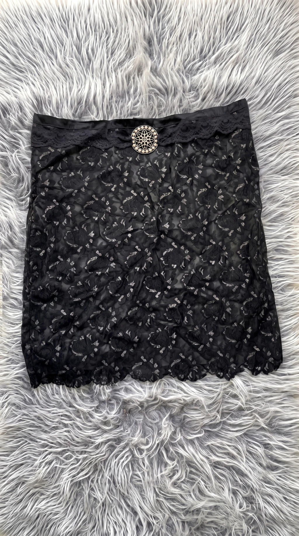 Falda Midi Dark Romance